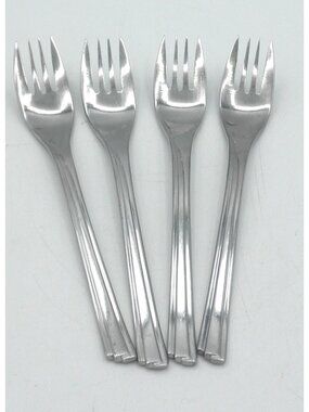 Wayzata Stainless by Reed & Barton 6.5 Inch Salad Forks Set of 4 Pattern RDSWAY